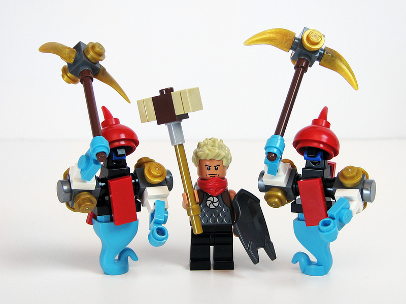 Illustration for article titled Lego Bastion Diorama